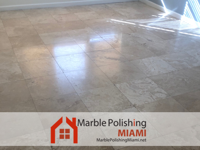 Marble Floor Polish Restoration Miami BF