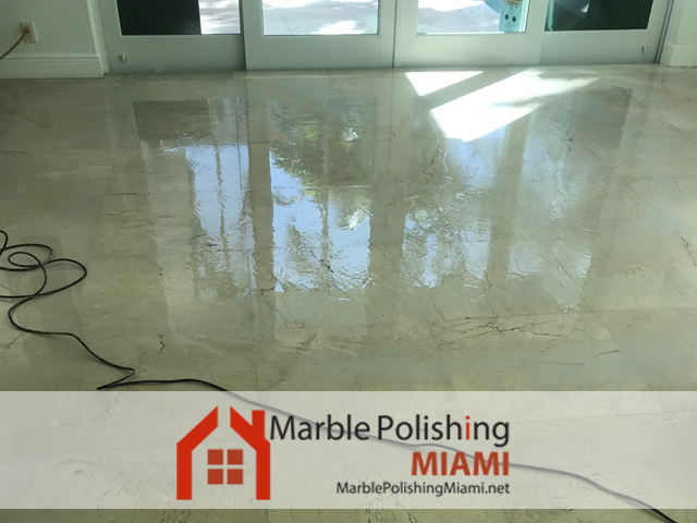 Marble Polishing Process Miami