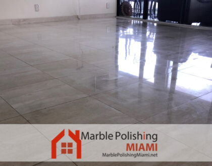 Marble Floor Repolishing Service Miami