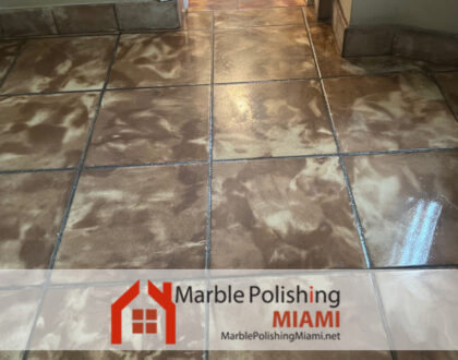 Marble Floor Cleaning in Miami